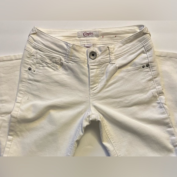 Candies, size 5, white jeans, straight leg - Picture 7 of 8